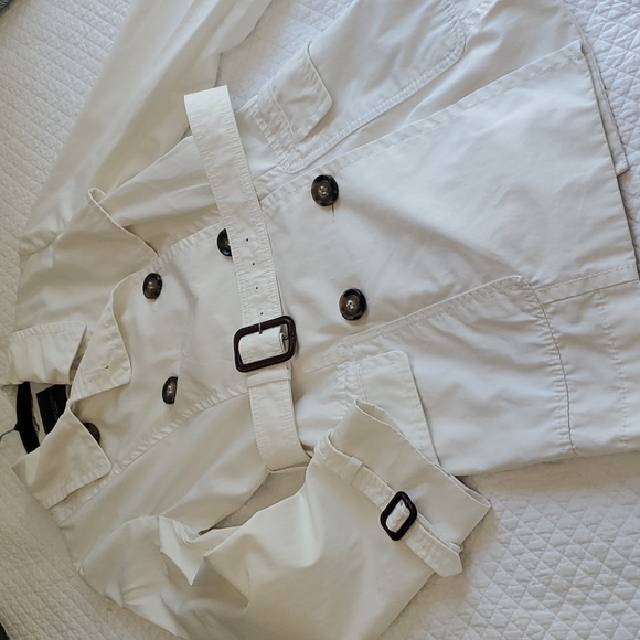 💥Weekend MaxMara Cotton Trench Coat - Picture 3 of 17